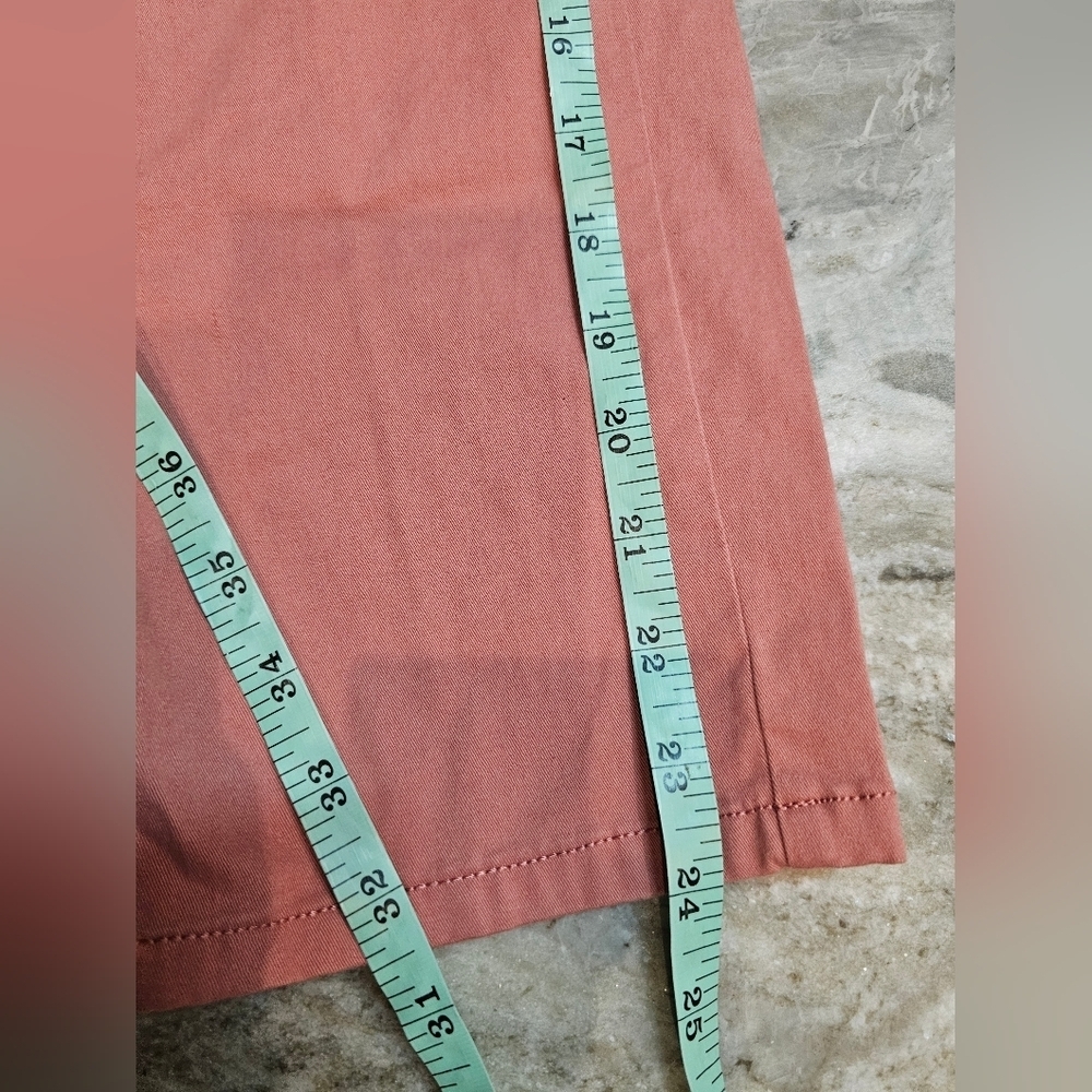 DKNY Jeans Women’s Slim Stretch Pants Rust Red Size 29 - Picture 10 of 11